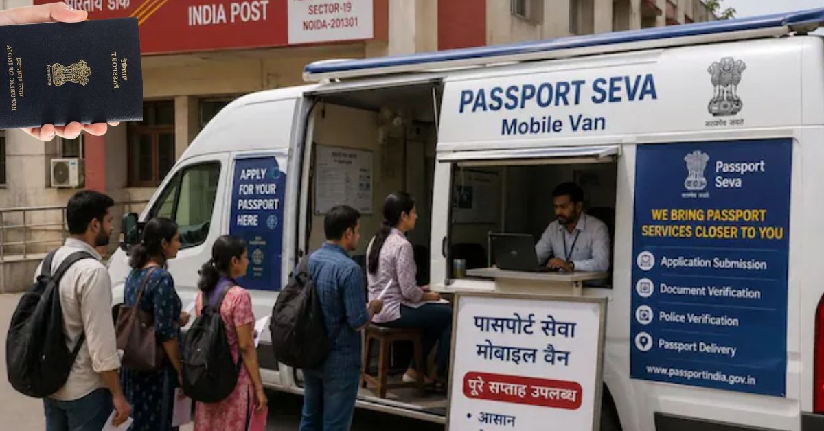 नोएडा-ग्रेटर नोएडा में पासपोर्ट बनवाना होगा आसान, अब मोबाइल वैन से मिलेगी सेवा