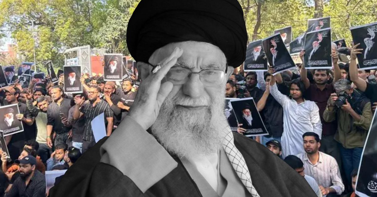 दिल्ली में खामेनेई की मौत पर प्रदर्शन: जंतर-मंतर पर अमेरिका-इजरायल के खिलाफ नारेबाजी
