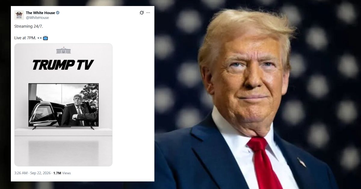 व्हाइट हाउस ने लॉन्च किया &lsquo;Trump TV&rsquo;, 24 घंटे दिखेगा प्रशासन से जुड़ा कंटेंट
