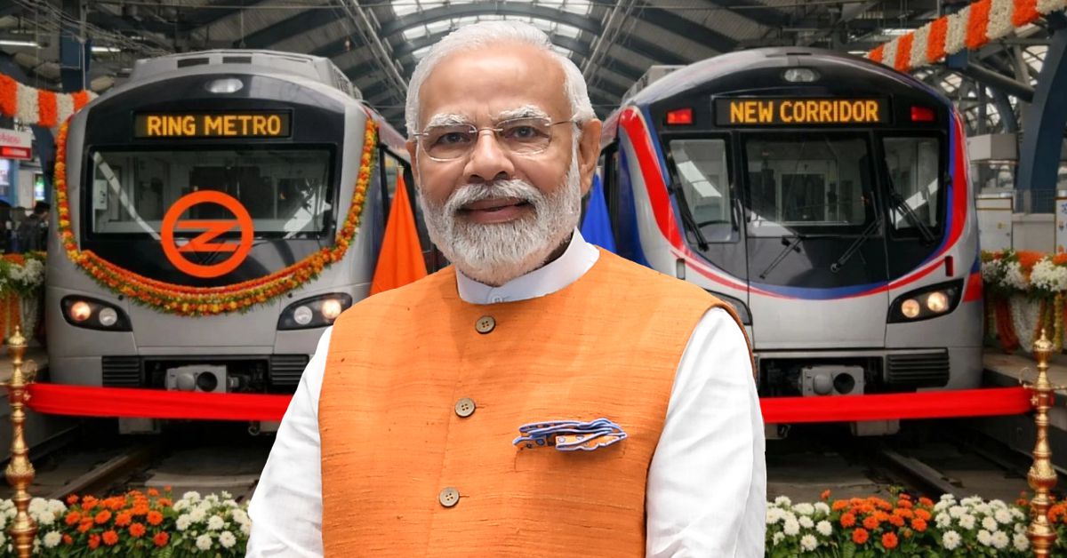 दिल्ली मेट्रो को मिली बड़ी सौगात: पीएम मोदी ने दो नए कॉरिडोर का उद्घाटन किया