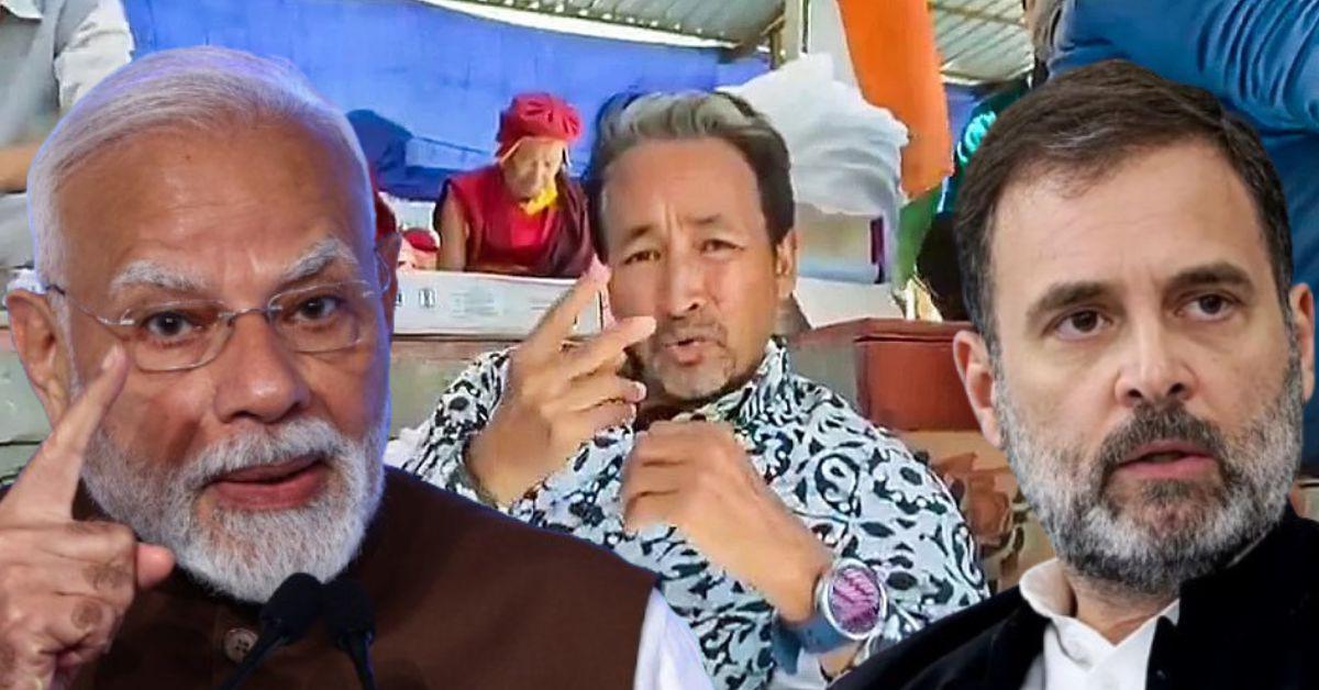 सोनम वांगचुक की गिरफ्तारी पर राजनीति गरमाई   