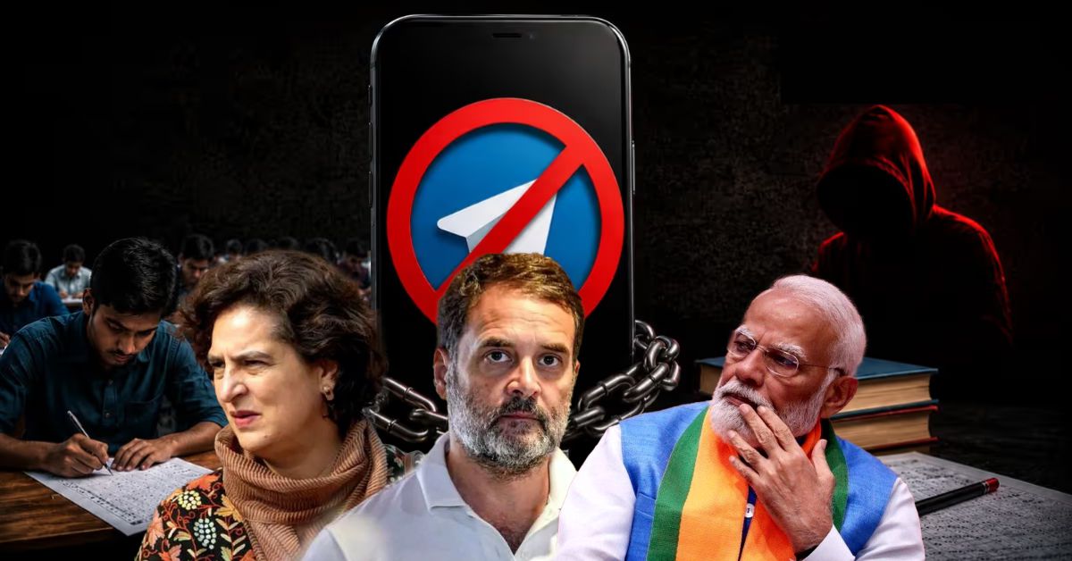 NEET री-एग्जाम से पहले Telegram Ban पर राहुल गांधी का सरकार पर हमला