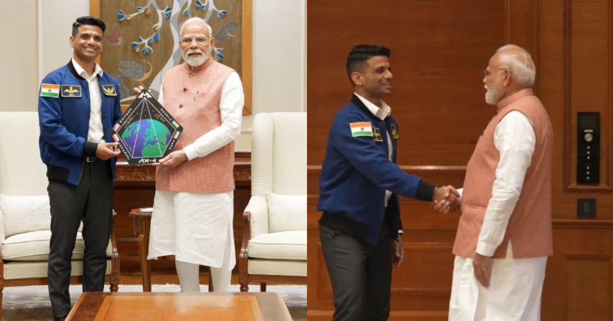 प्रधानमंत्री मोदी ने अंतरिक्ष यात्री शुभांशु शुक्ला से की मुलाकात, सामने आया भावुक वीडियो