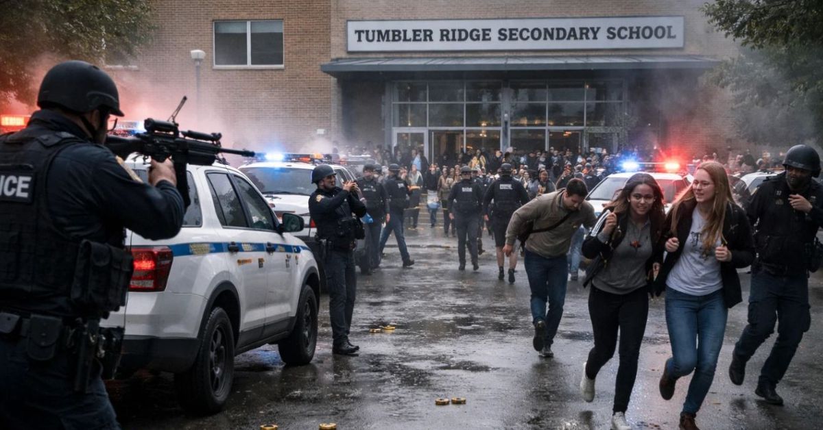 कनाडा टंबलर रिज स्कूल फायरिंग: 10 की मौत, 25 घायल, संदिग्ध हमलावर भी मृत