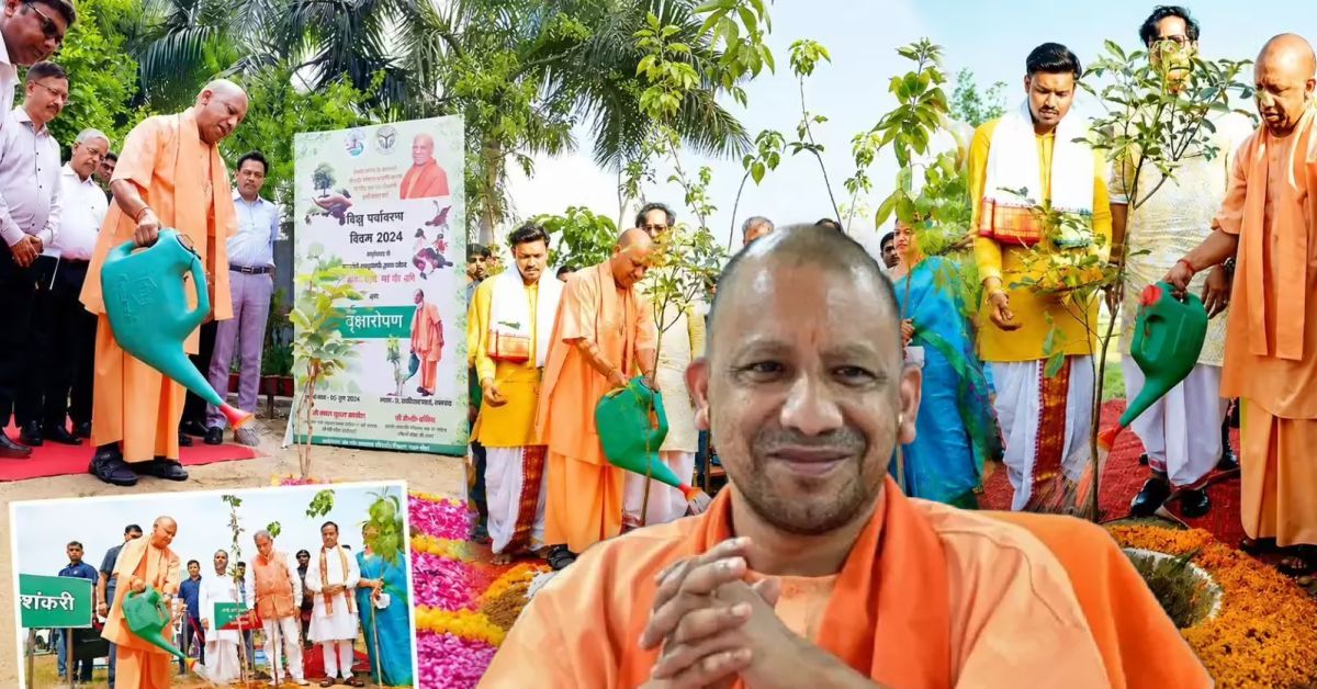 54वें जन्मदिन पर CM योगी का बड़ा संकल्प, यूपी में 5 करोड़ पौधे लगाने का अभियान शुरू