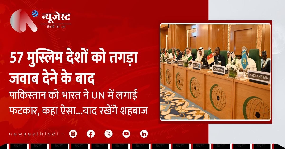भारत ने एक बार फिर संयुक्त राष्ट्र में पाकिस्तान को दी करारी फटकार!