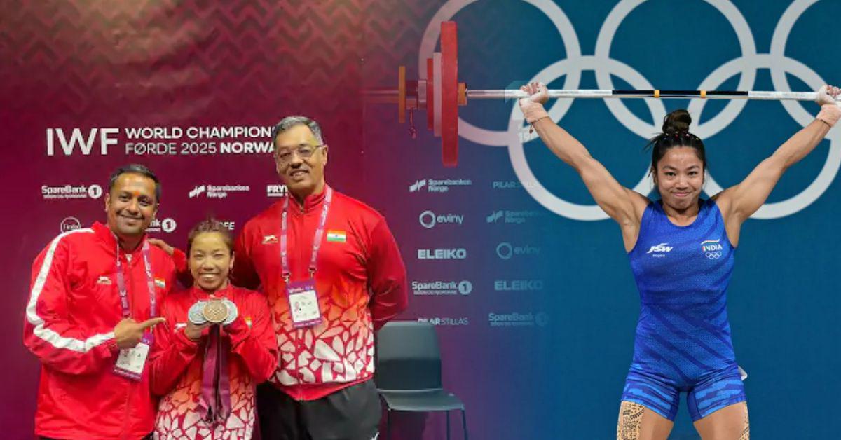मीराबाई चानू ने वर्ल्ड वेटलिफ्टिंग चैंपियनशिप में जीता सिल्वर