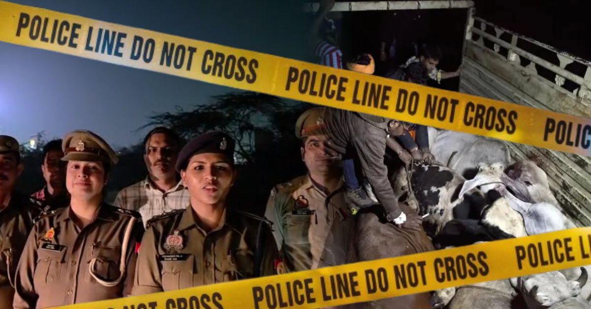 गाजियाबाद एनकाउंटर: पुलिस ने दो गौ तस्करों को मारी गोली, तीन अन्य आरोपी भी गिरफ्तार