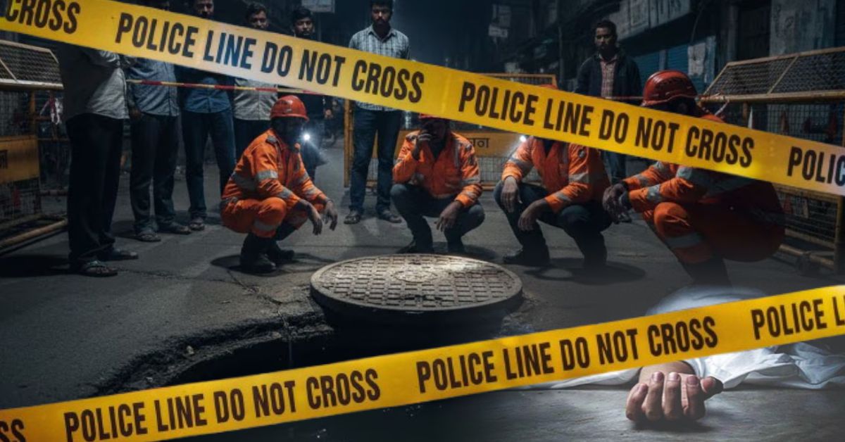 दिल्ली रोहिणी सेक्टर-32 में खुले मैनहोल में मजदूर की मौत, प्रशासन की लापरवाही पर सवाल