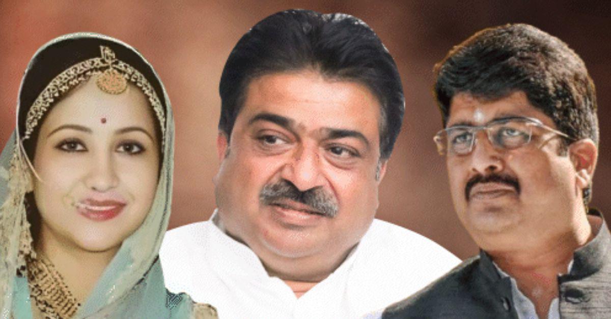 प्रतापगढ़ में राजा भैया और भानवी सिंह के बीच विवाद   