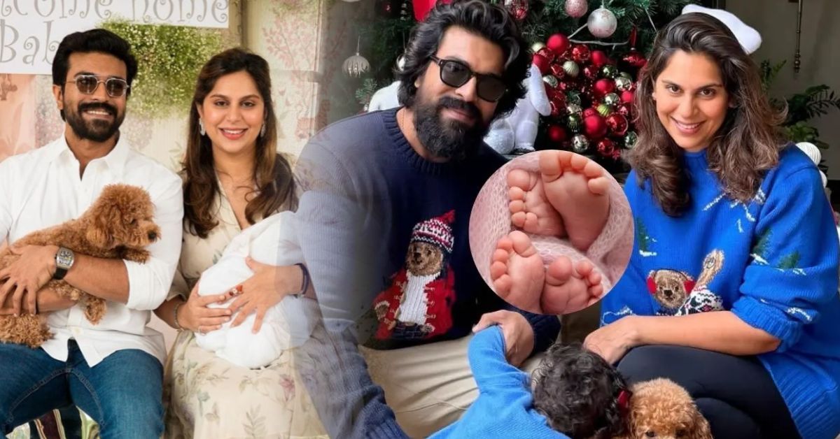 साउथ सुपरस्टार राम चरण और उपासना कोनिडेला के घर खुशियों की बौछार: जुड़वा बच्चों का जन्म