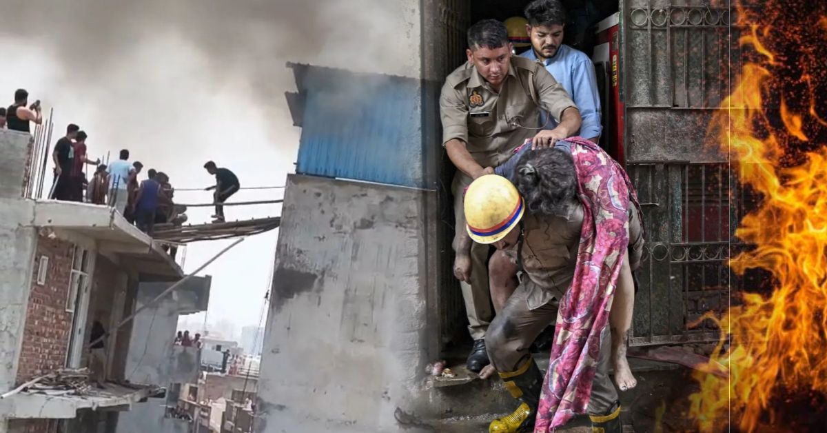 नोएडा पीजी अग्निकांड: मजदूरों ने जान जोखिम में डालकर बचाईं 50 जिंदगियां, 15 मिनट में किया रेस्क्यू