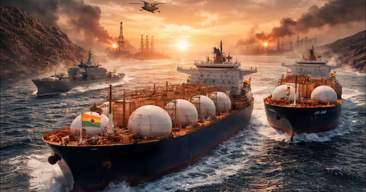 होर्मुज स्ट्रेट से गुजरे दो भारतीय LPG टैंकर, जंग के बीच राहत की खबर