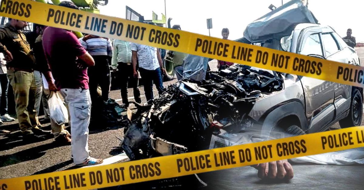 कोटा एक्सप्रेसवे हादसा: उज्जैन से लौट रहे यूपी के 4 युवकों की ट्रक से टक्कर में मौत