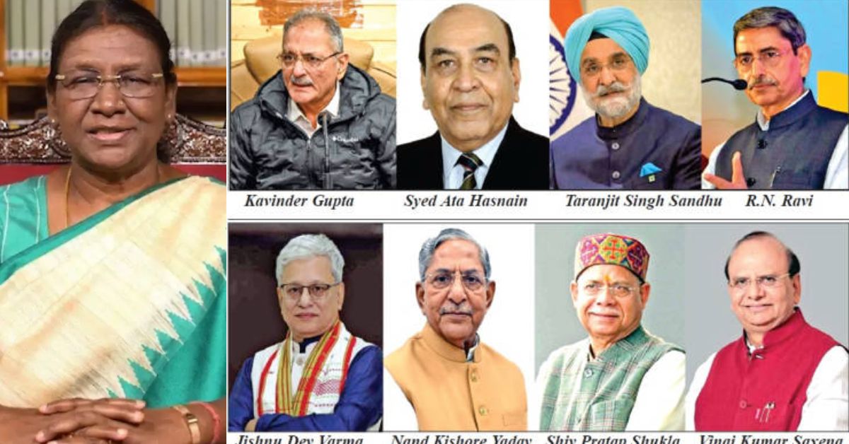 दिल्ली से बंगाल तक राज्यपाल बदले, नए चेहरे क्या संदेश दे रहे हैं