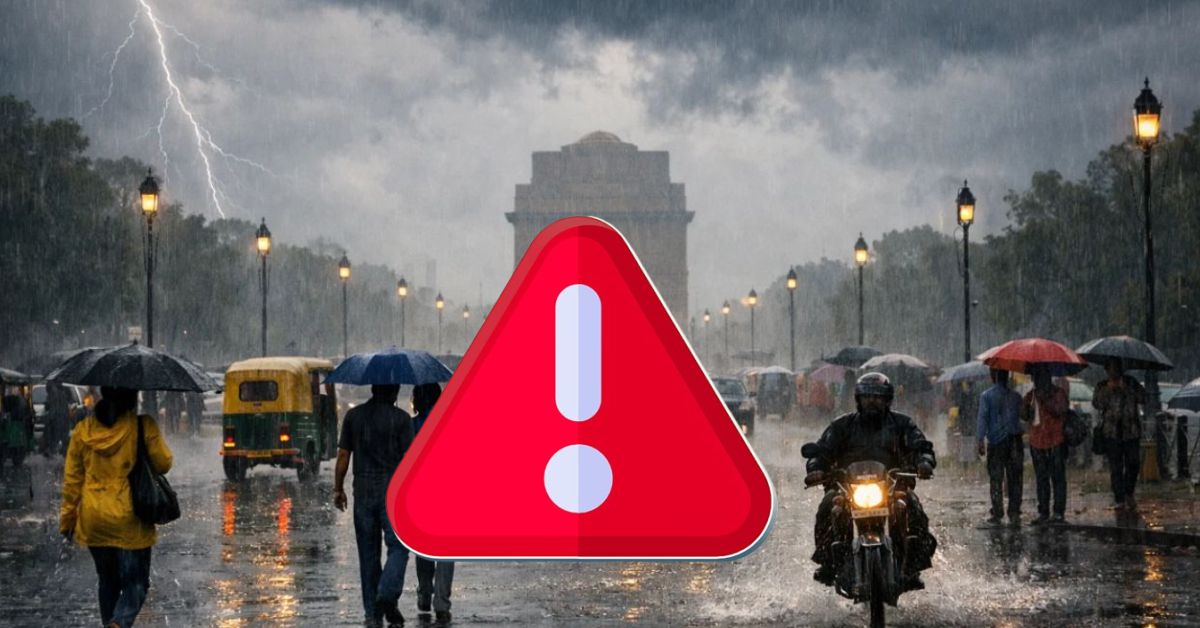 दिल्ली-NCR समेत कई राज्यों में बदला मौसम: बारिश, आंधी और ओलावृष्टि का अलर्ट जारी