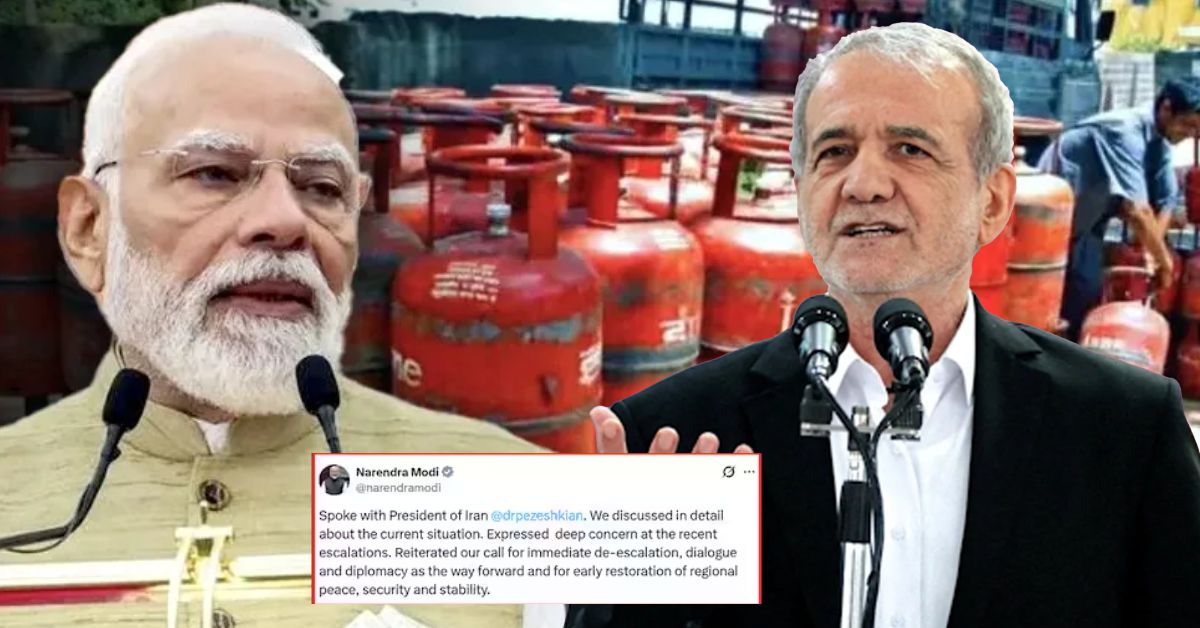  मिडिल ईस्ट तनाव के बीच PM मोदी ने ईरान के राष्ट्रपति से की बातचीत, LPG संकट पर दी भरोसेमंद जानकारी