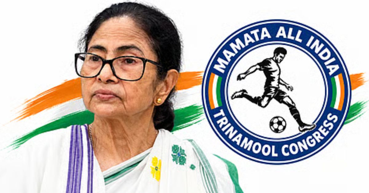 उपचुनाव से पहले ममता गुट ने जारी किया नया TMC लोगो, फुटबॉल खिलाड़ी बना चुनाव चिह्न