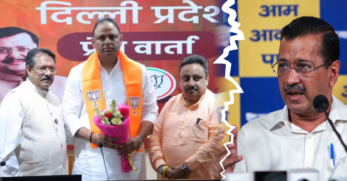 दिल्ली में AAP को बड़ा झटका, पार्षद विकास टांक बीजेपी में शामिल