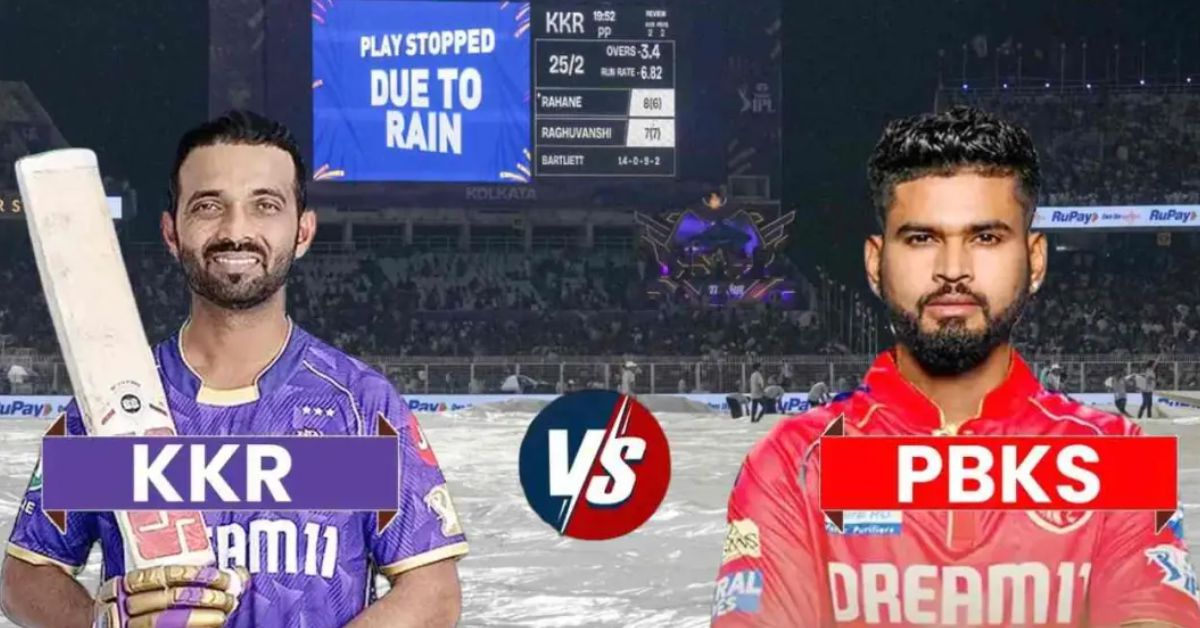 IPL 2026 पॉइंट्स टेबल: बारिश से रद्द मैच के बाद पंजाब किंग्स टॉप पर, KKR को मिला पहला अंक