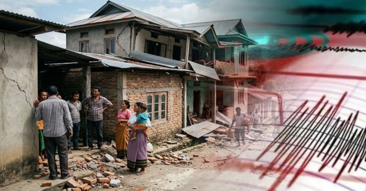 मणिपुर में सुबह-सुबह भूकंप के तेज झटके, 5.2 तीव्रता से दहशत में लोग
