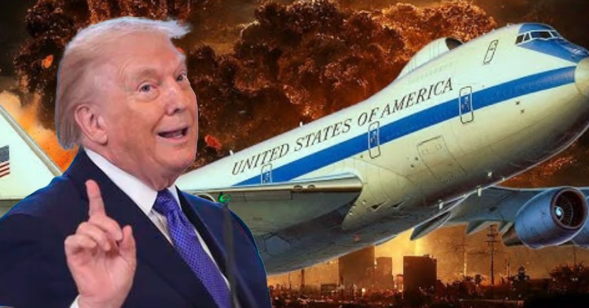 अमेरिका का &lsquo;डूम्सडे प्लेन&rsquo; E‑4B वॉशिंगटन के पास दिखाई दिया, राष्ट्रीय आपातकालीन तैयारी का संकेत