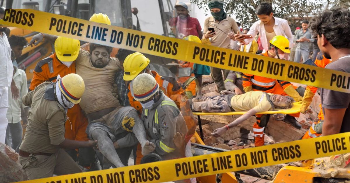 प्रयागराज कोल्ड स्टोरेज हादसा: 4 मौतें, 14 घायल, 18 घंटे बाद भी चला रेस्क्यू