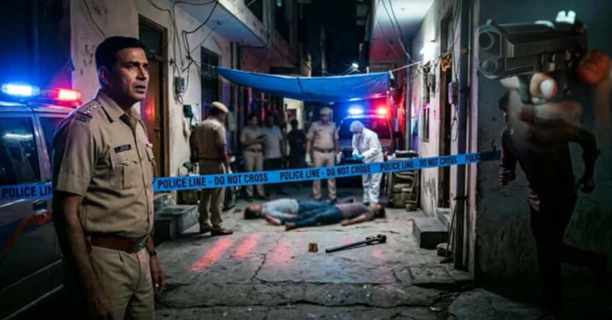 गाजियाबाद डबल मर्डर केस: पति ने पत्नी और उसके प्रेमी को मारी गोली, जांच में जुटी पुलिस