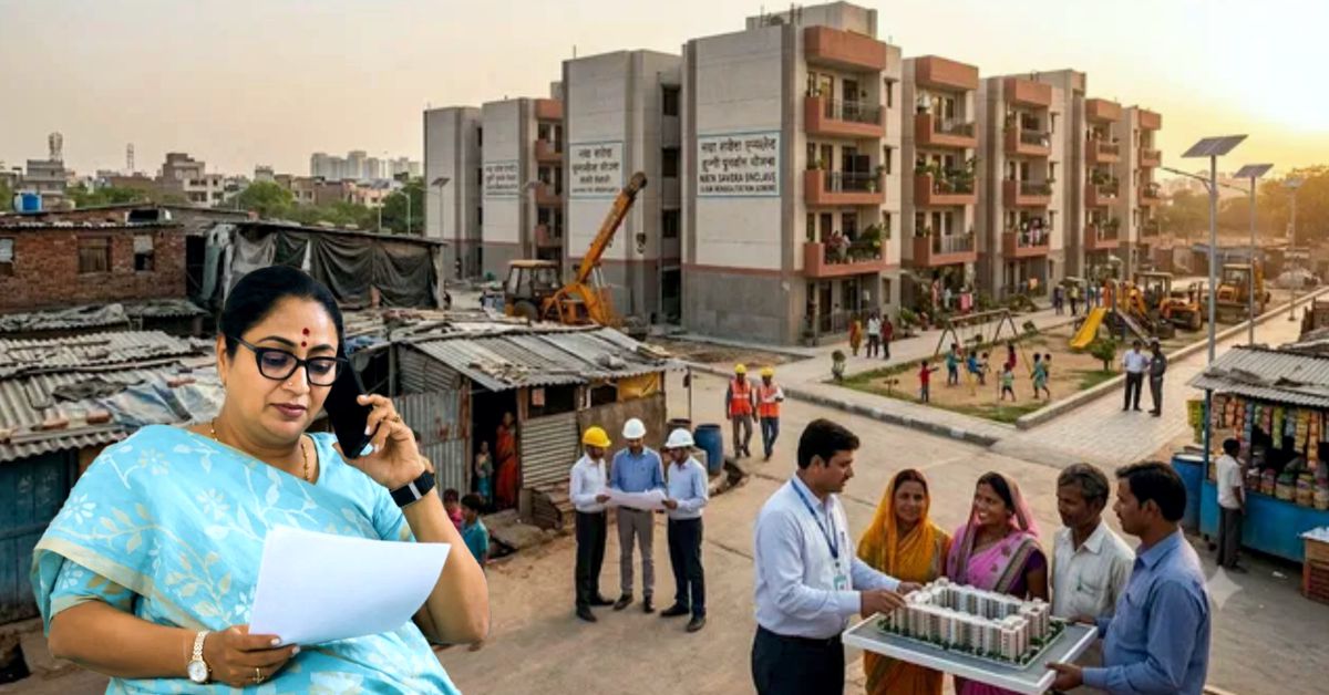 दिल्ली में 17 लाख झुग्गीवासियों के पुनर्वास की तैयारी, उसी जगह मिल सकता है पक्का घर