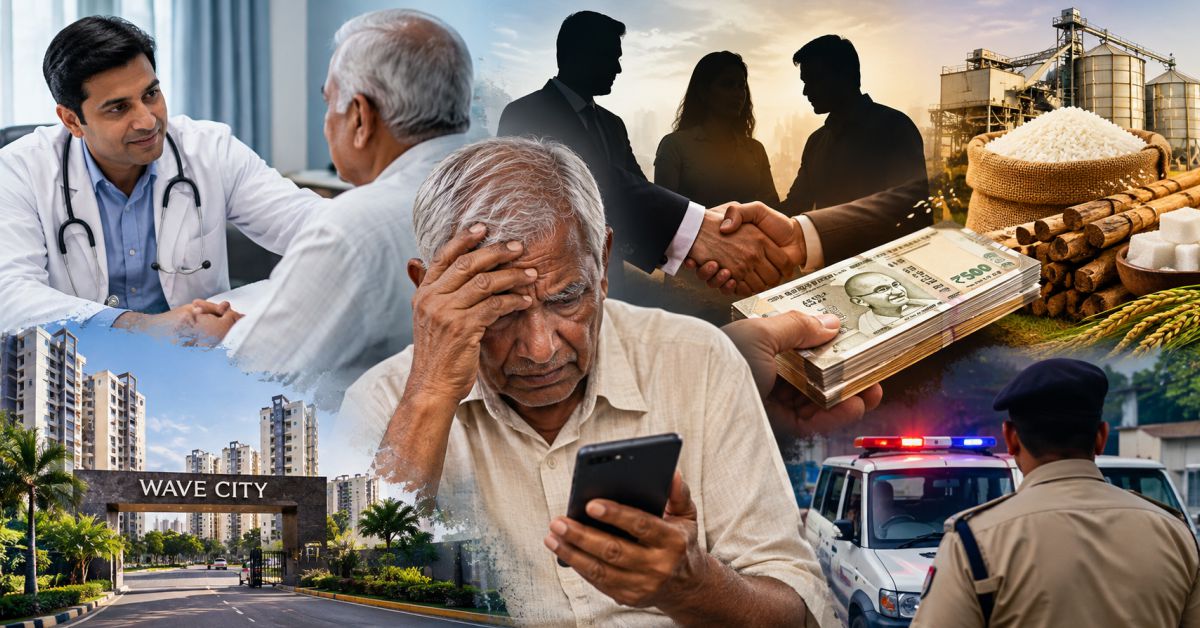 Ghaziabad Fraud: डॉक्टर से पहचान के बाद 1.10 करोड़ रुपये निवेश कराने का आरोप