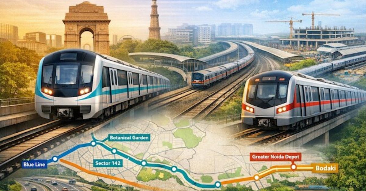 नोएडा-ग्रेटर नोएडा वेस्ट मेट्रो परियोजना को जल्द मिल सकती है मंजूरी, PIB में होगा प्रेजेंटेशन