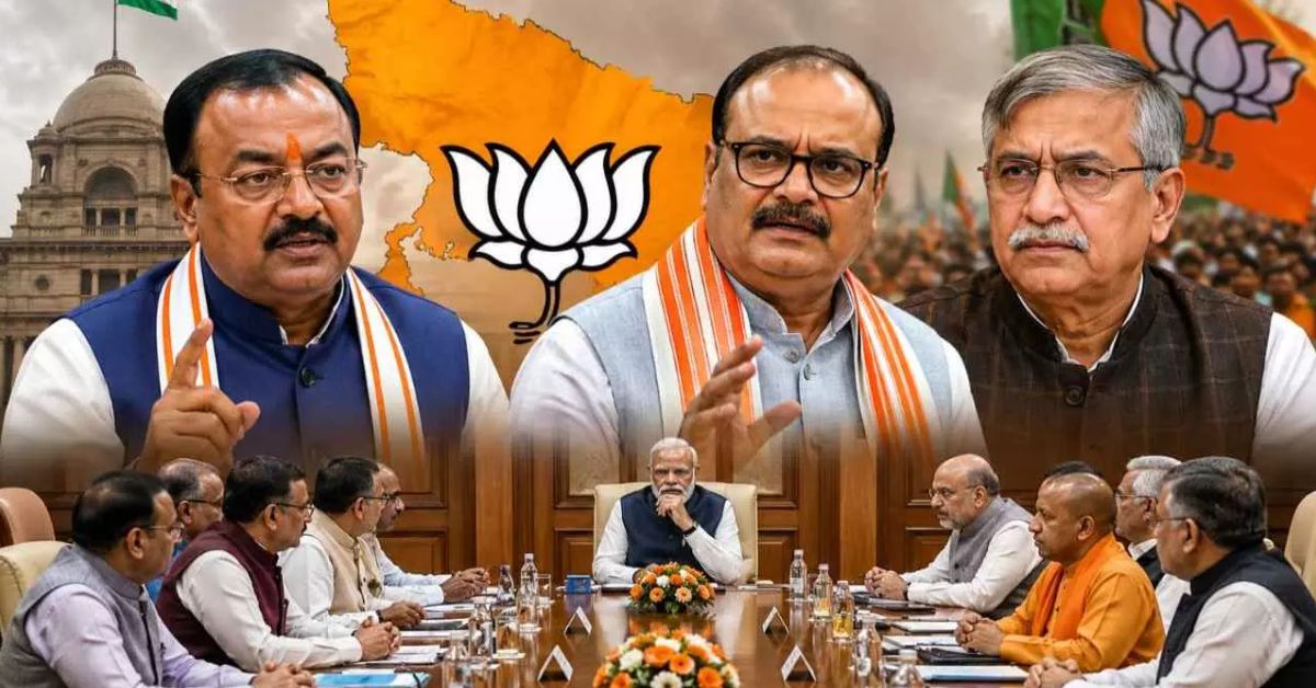 UP BJP में बड़ा फेरबदल तय? दिल्ली बैठकों के बीच मंत्रिमंडल और संगठन में बदलाव के संकेत