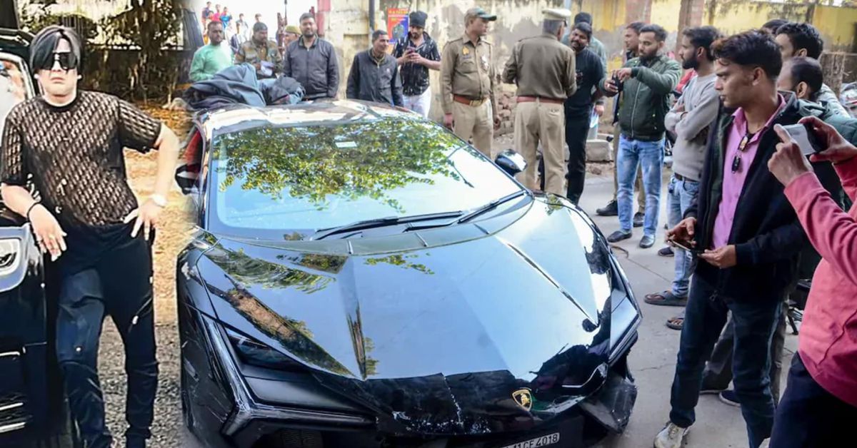 कानपुर लैंबॉर्गिनी हादसा: आरोपी शिवम मिश्रा अब भी पुलिस की गिरफ्त से बाहर, छह घायल   