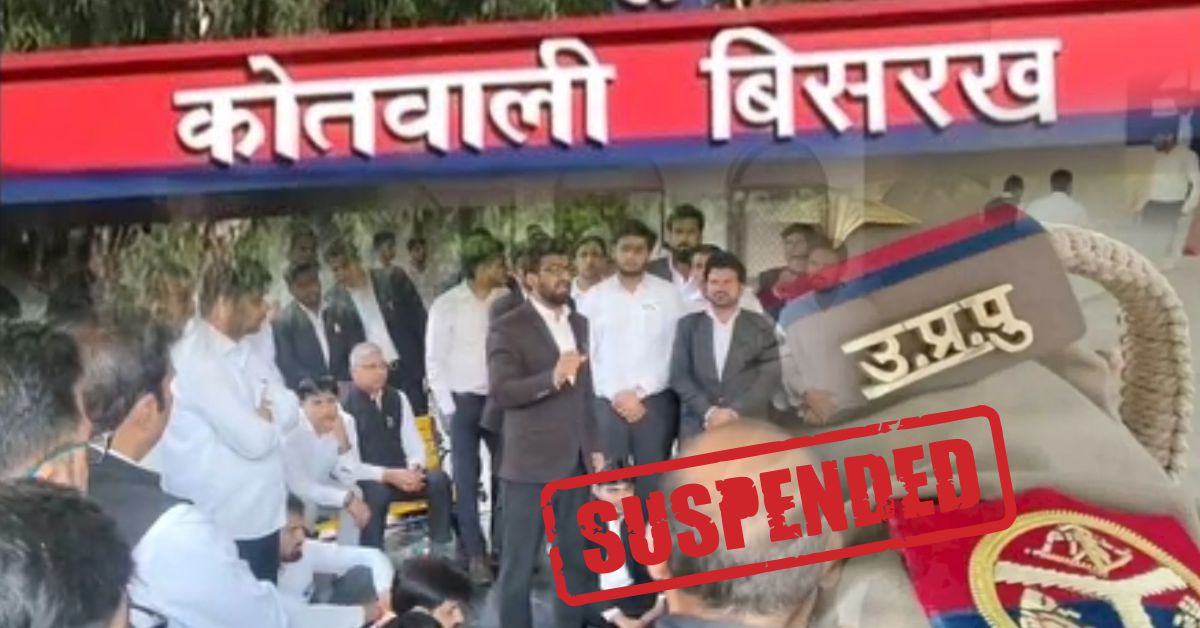ग्रेटर नोएडा में वकील से मारपीट के आरोप पर एक्शन, 4 पुलिसकर्मी सस्पेंड होने के बाद बढ़ी बहस
