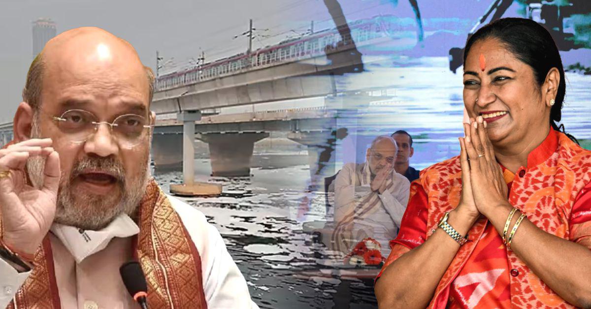अमित शाह ने यमुना नदी पुनरुद्धार के लिए 1,816 करोड़ की परियोजनाओं का ऐलान