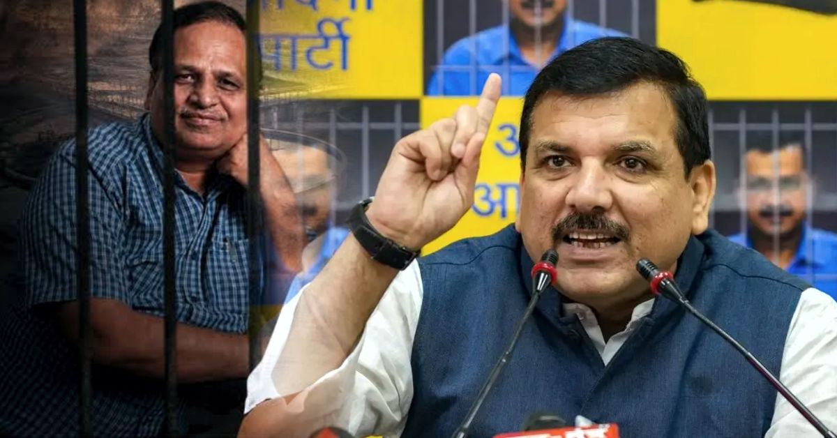 सत्येंद्र जैन मामले पर संजय सिंह का बड़ा हमला, दिल्ली जल बोर्ड को लेकर फिर उठे सवाल