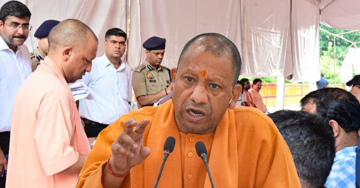 गोरखपुर जनता दर्शन में CM योगी सख्त, गुंडागर्दी करने वालों को जेल भेजने के निर्देश