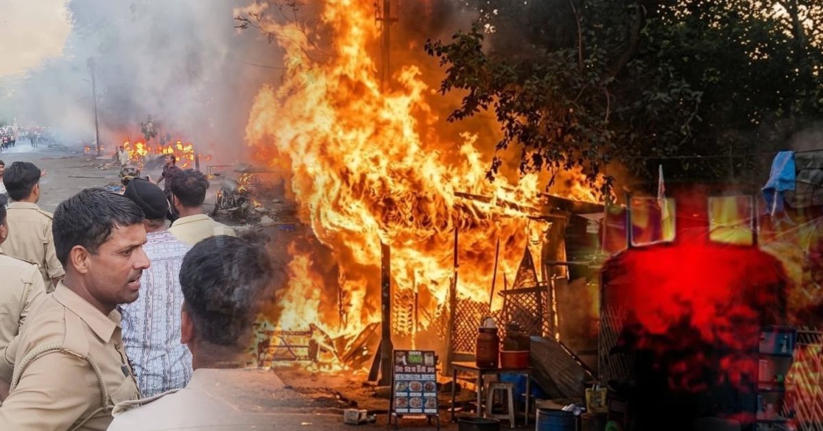 कानपुर फल मंडी में भीषण आग: सिलेंडर ब्लास्ट से मची तबाही, करोड़ों का नुकसान