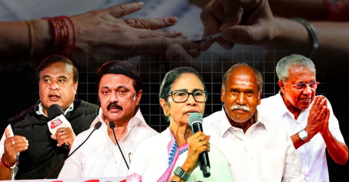 चार राज्यों के चुनावी ओपिनियन पोल: बंगाल में कांटे की टक्कर, असम में BJP आगे, तमिलनाडु-केरल में दिलचस्प मुकाबला