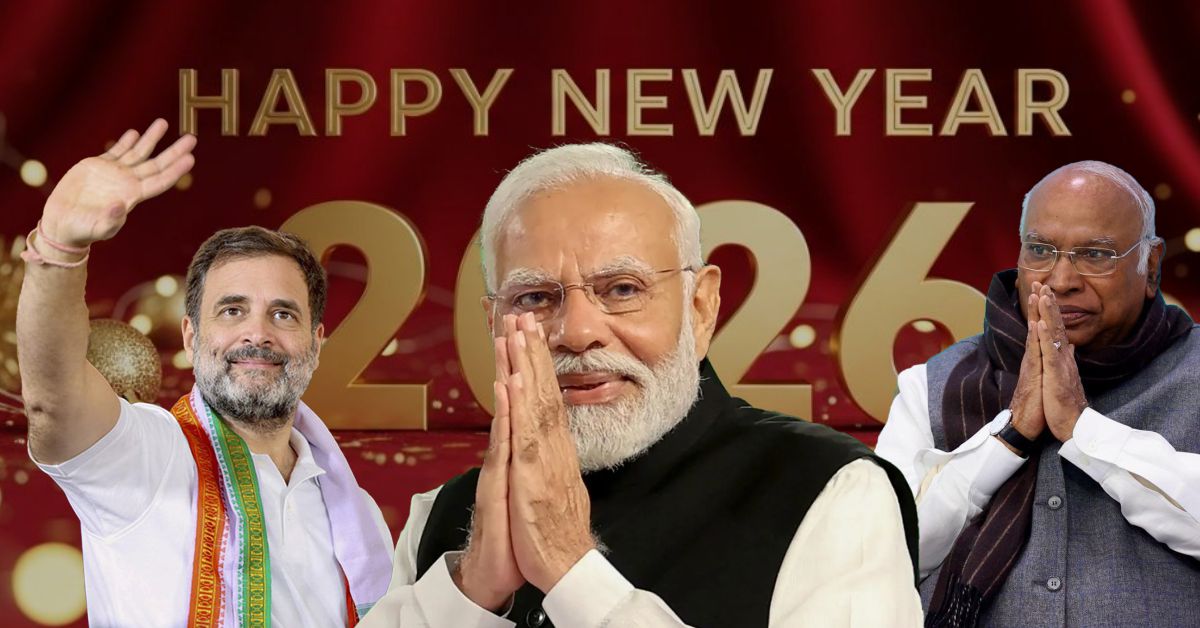 न्यू ईयर 2026: PM मोदी का संदेश, राहुल गांधी और खरगे ने भी दी देशवासियों को शुभकामनाएं