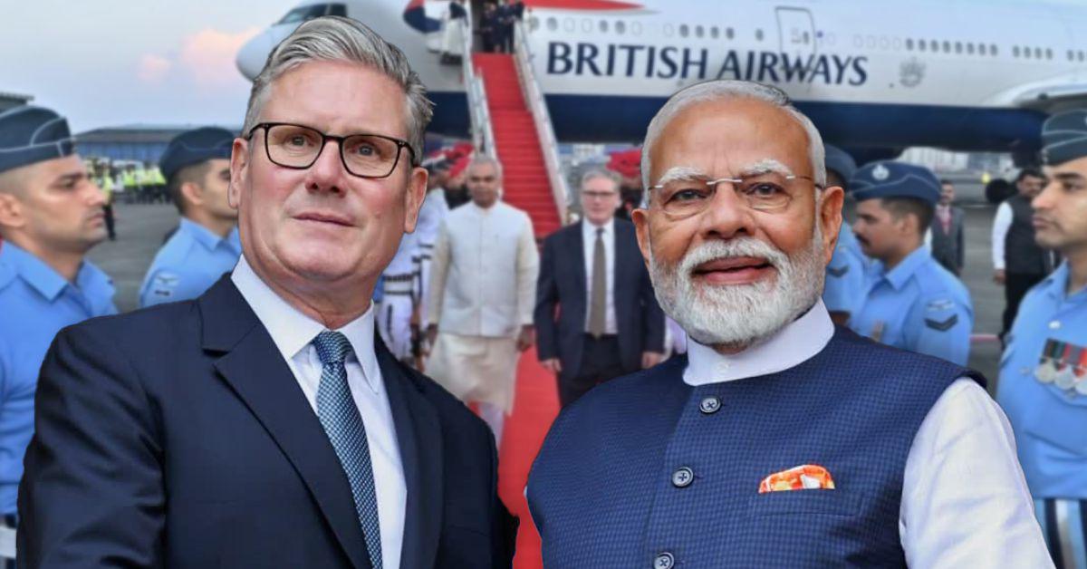 ब्रिटिश पीएम कीर स्टार्मर की भारत यात्रा, पीएम मोदी से मुलाकात