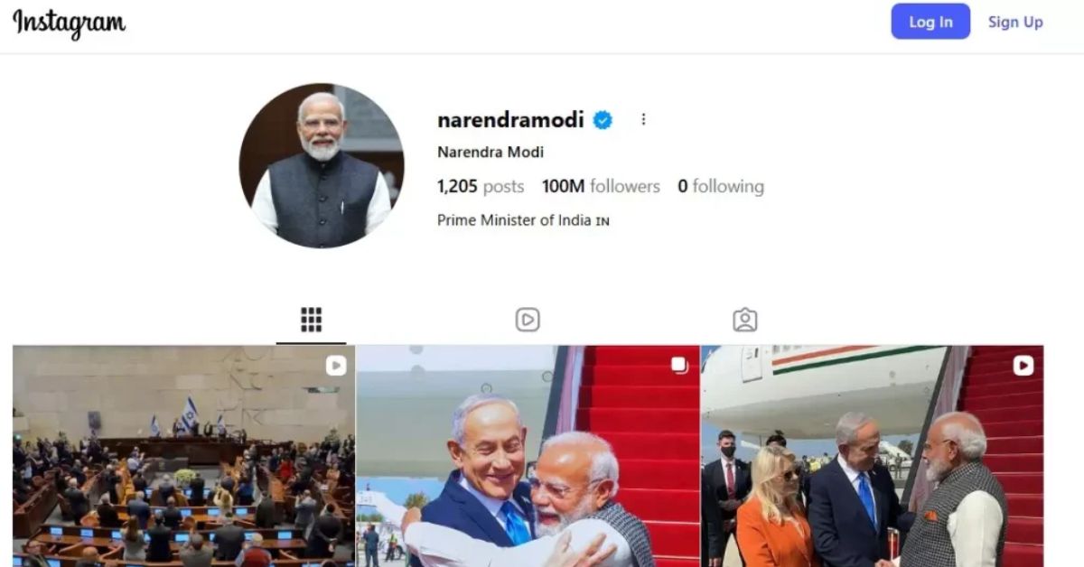 PM मोदी ने बनाया वर्ल्ड रिकॉर्ड: इंस्टाग्राम पर 100 मिलियन फॉलोअर्स पाने वाले पहले नेता बने