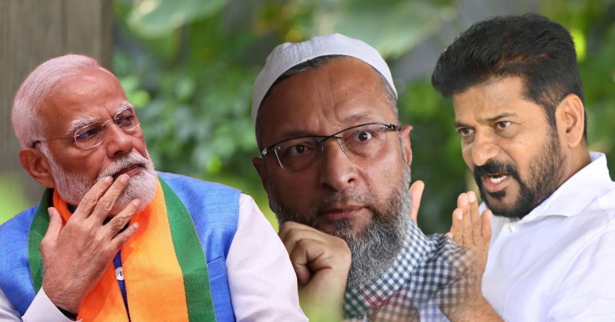 रेवंत रेड्डी का BJP पर तंज: “राम नहीं, BJP के लिए ओवैसी ही भगवान”