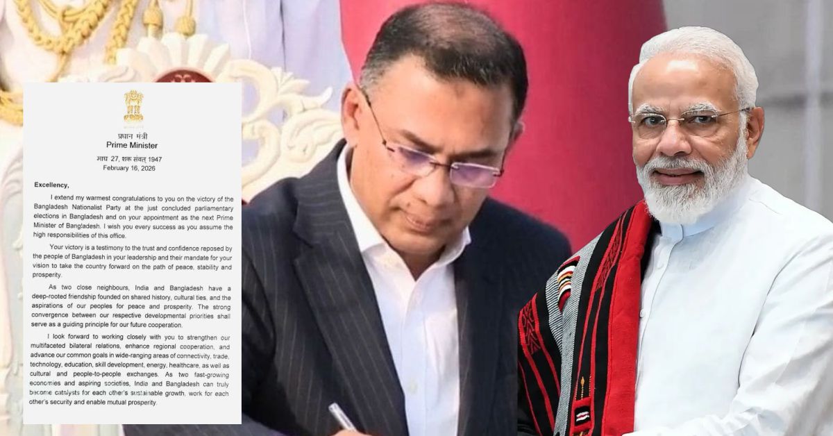 बांग्लादेश के नए पीएम को पीएम मोदी का संदेश: बधाई भी, भारत आने का न्योता भी