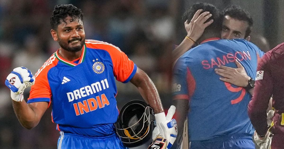 भारत की जीत के बाद भावुक हुए गौतम गंभीर, संजू सैमसन की तारीफों के बांधे पुल