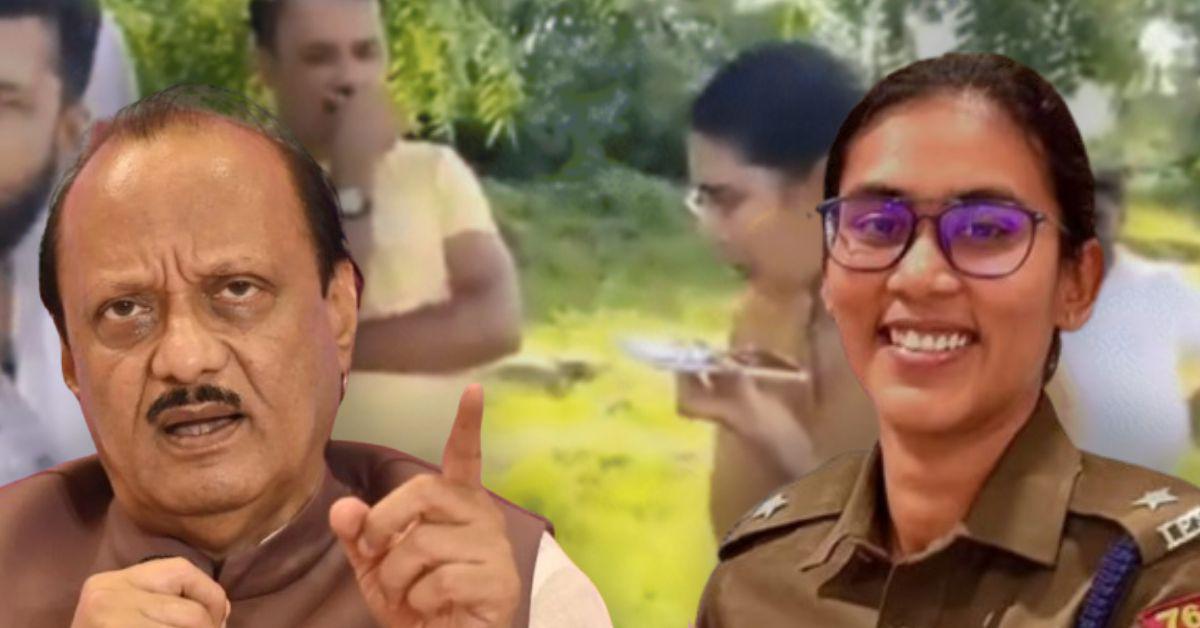 अजित पवार और महिला IPS के बीच बहस का वीडियो वायरल, अवैध खनन रोकने पर उठे सवाल