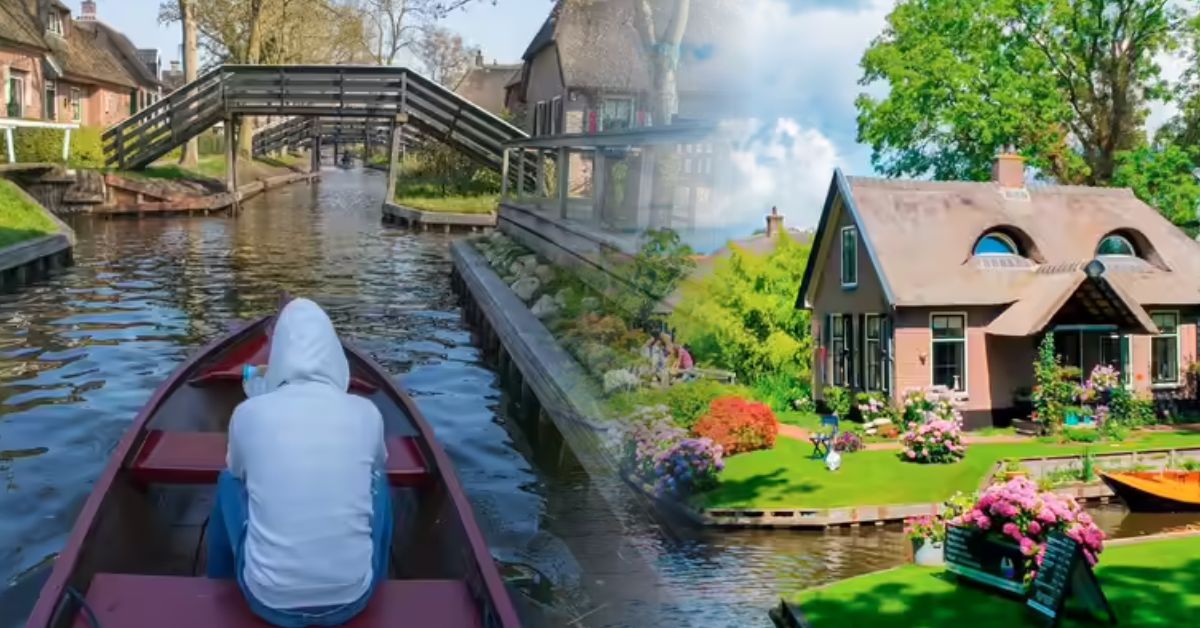 नीदरलैंड का गिथॉर्न: सड़कें नहीं, नहरें हैं रास्ता, शांत और प्रदूषण-मुक्त गांव