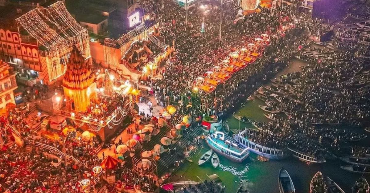 दिवाली पर देवों की नगरी काशी में उतरा सितारों का झुंड, दशाश्वमेध घाट पर गंगा आरती देख मंत्रमुग्ध हुई दुनिया