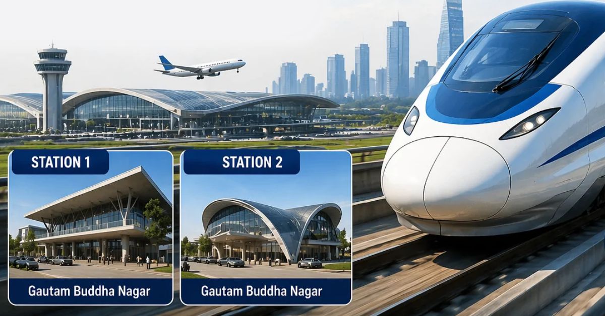 Delhi to Noida Airport in 21 Minutes: जेवर एयरपोर्ट तक हाई-स्पीड रेल का प्लान, NCR की बदलेगी तस्वीर