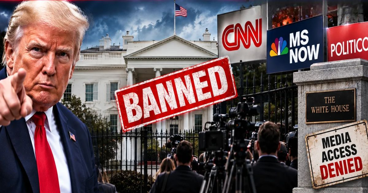 ट्रंप के फैसले पर कोर्ट की रोक, CNN, MS NOW और Politico की व्हाइट हाउस प्रेस एक्सेस बहाल